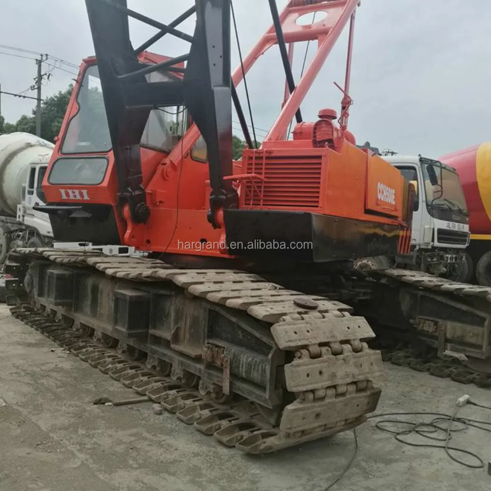 High quality Japan made IHI 50ton crawler crane,Good condition Hitachi 50t KH180 Crawler crane for sale