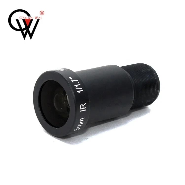High Quality 4k lens 8mm M12 Mount 12MP CCTV Board Lens