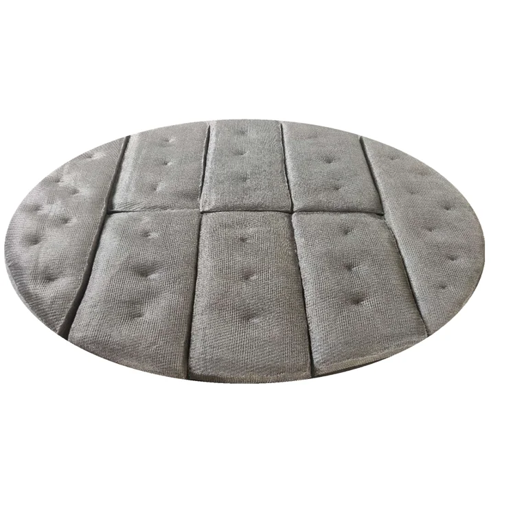 
knitted wire mesh demister mist eliminator for cooling tower 