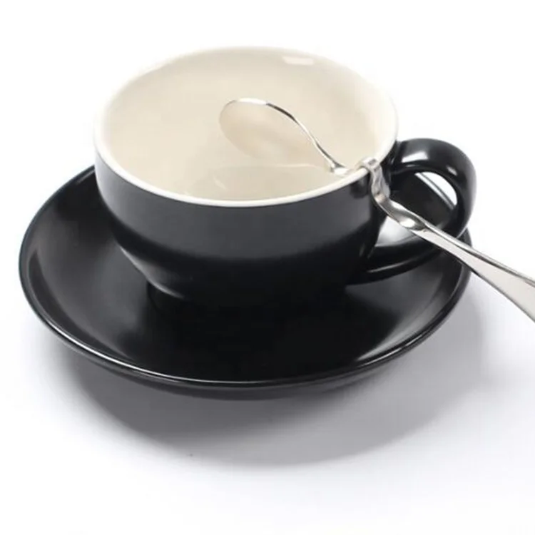 
European style elegant ceramic coffee creamer cup 