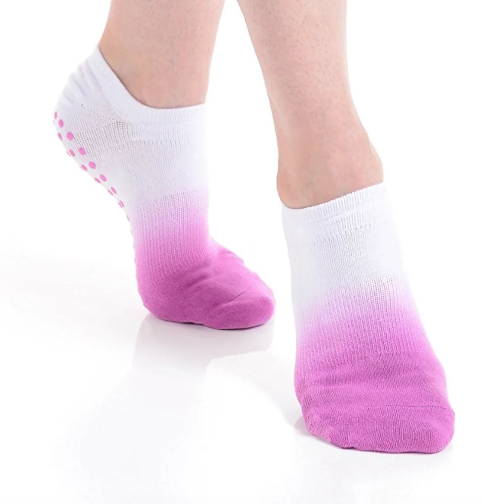 AJ184030 Tie Dye Printed Amazon Yoga Socks Manufacturer! Wholesale Anti-Slip Cotton Yoga Socks For Women