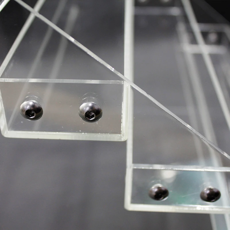 Custom  clear acrylic nail polish lipstick display cigarettes sunglasses jewellery display holder stand sunglasses display case