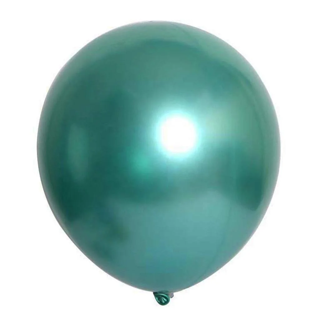 5inch Party Decoration Giant Inflatable Helium Latex Metal color Chrome Balloons Party Balloon Metallic Latex Balloons
