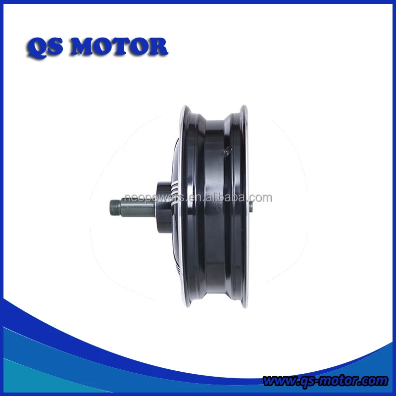 QS Motor 72V-144V 13 Inch Single Shaft 273 6000W V2 45H In-Wheel Hub Motor For E-Scooter