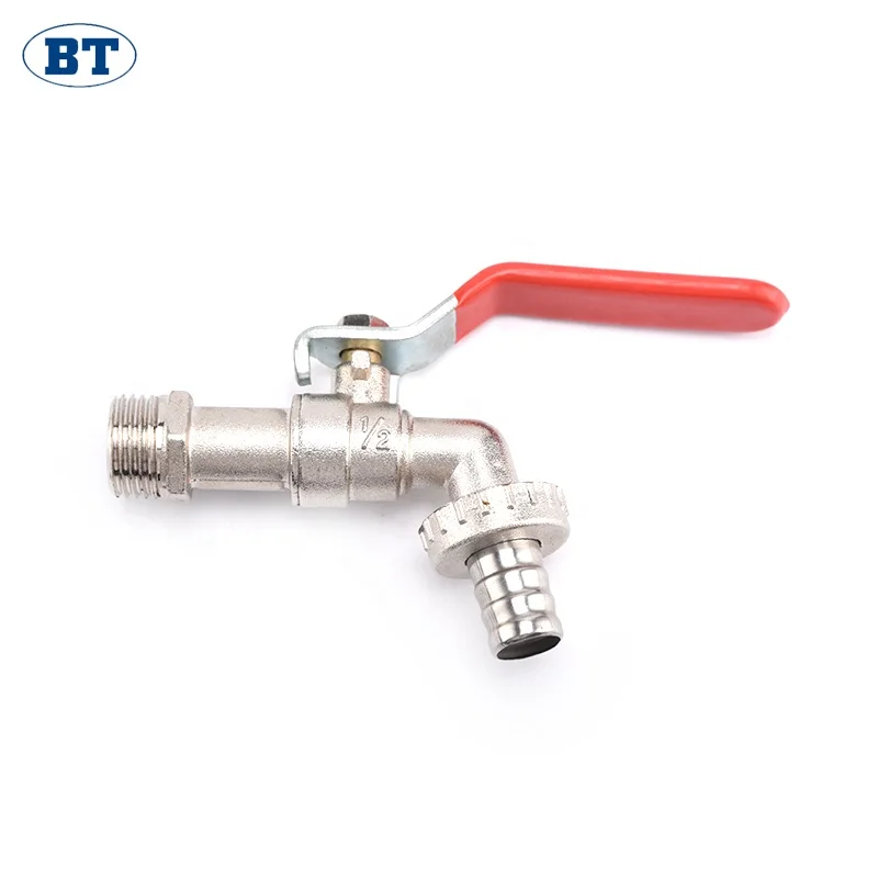 BOTE OEM Brass Bibcock Bib Tap 1/2 Inch Outdoor Faucet Water Bibcocks