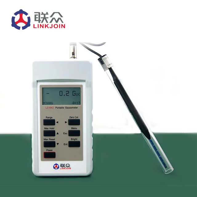 LINKJOIN LZ-642 портативный teslameter, жесткий магнит, пиковая фиксация Гаусса, производитель, торговая гарантия, поставщик
