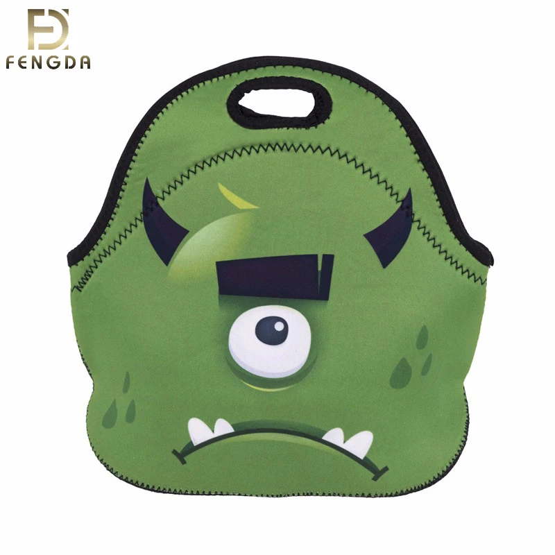 Top selling Personality reusable light weight sublimation lunch bag