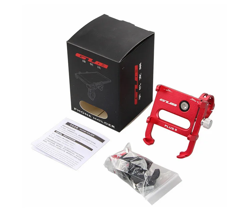 Держатель для телефона GUB Plus 9 из алюминиевого сплава, на руль горного велосипеда, для смартфонов от 3,5 до 7,5 дюймов