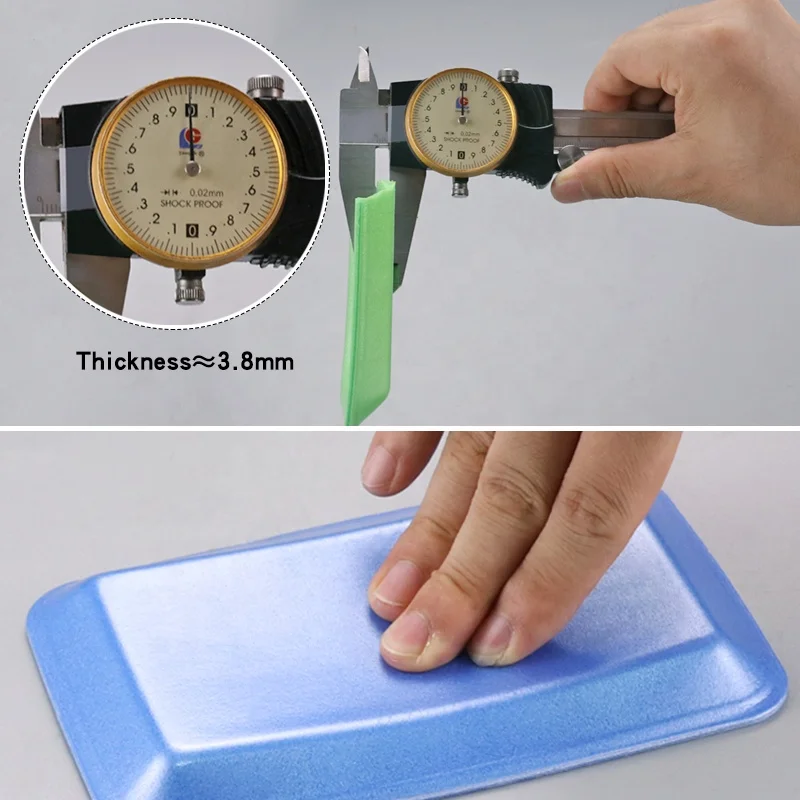 
17*10cm Disposable foam tray packaging ps material for party wedding plate or supermarket frozen meat food Multi-color support 