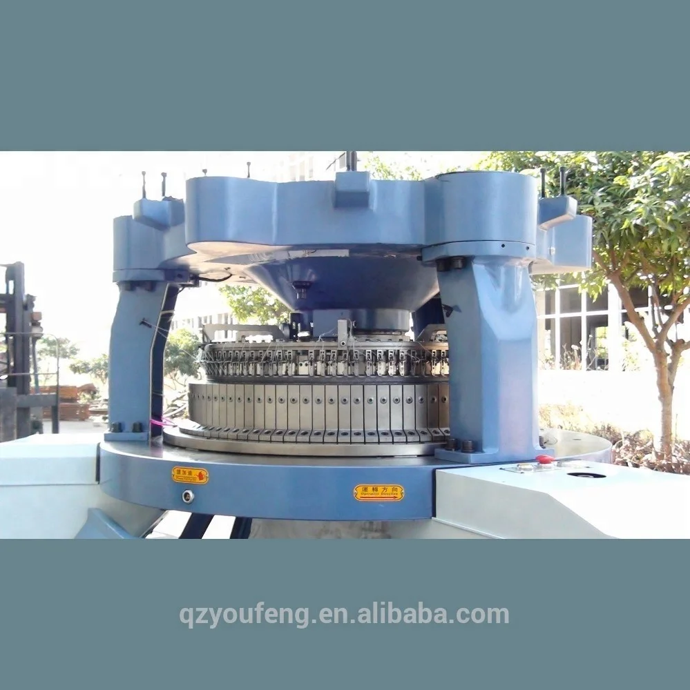 Двойная Джерси/блокировка/ребристая круглая вязальная машина