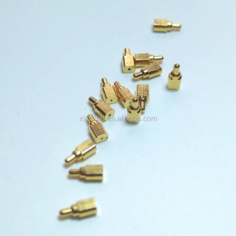 Pogo pin for tablet PC device plug connectors