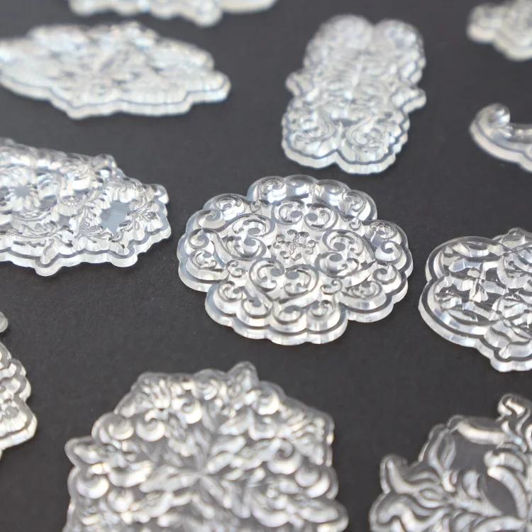 Jewelry diy decoration Soft pvc rubber clear stamps