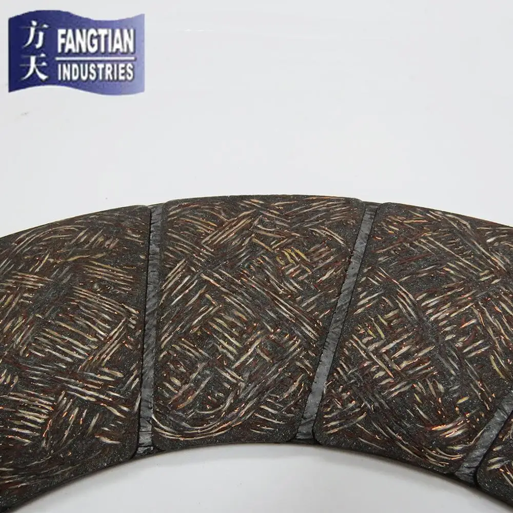 Асбестовый вспученный вермукулит фрикционный материал сцепления облицовки F-0449D для грузовика