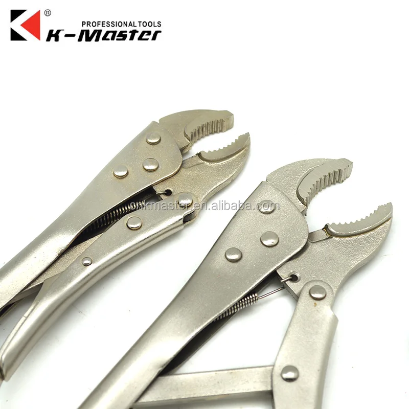 K-Master curved jaw lock wrench pliers  wrench tools  locking pliers 10 inch