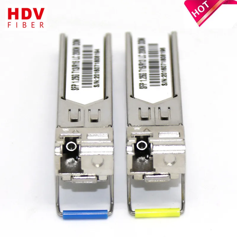  Горячие продажи 1.25 Гбит/с одного волокна Двунаправленный SFP Трансивер пара
