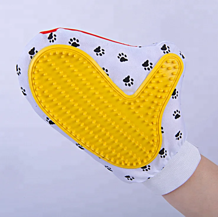 Перчатка для груминга домашних животных/долговечная перчатка для груминга собак и кошек/щетка для удаления шерсти домашних животных