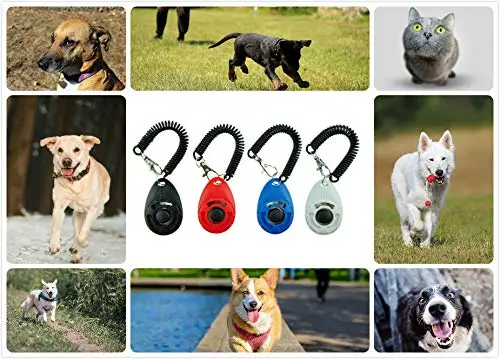 
New Upgrade Version Dog Training Clicker With Wrist Strap Clicker Training 
