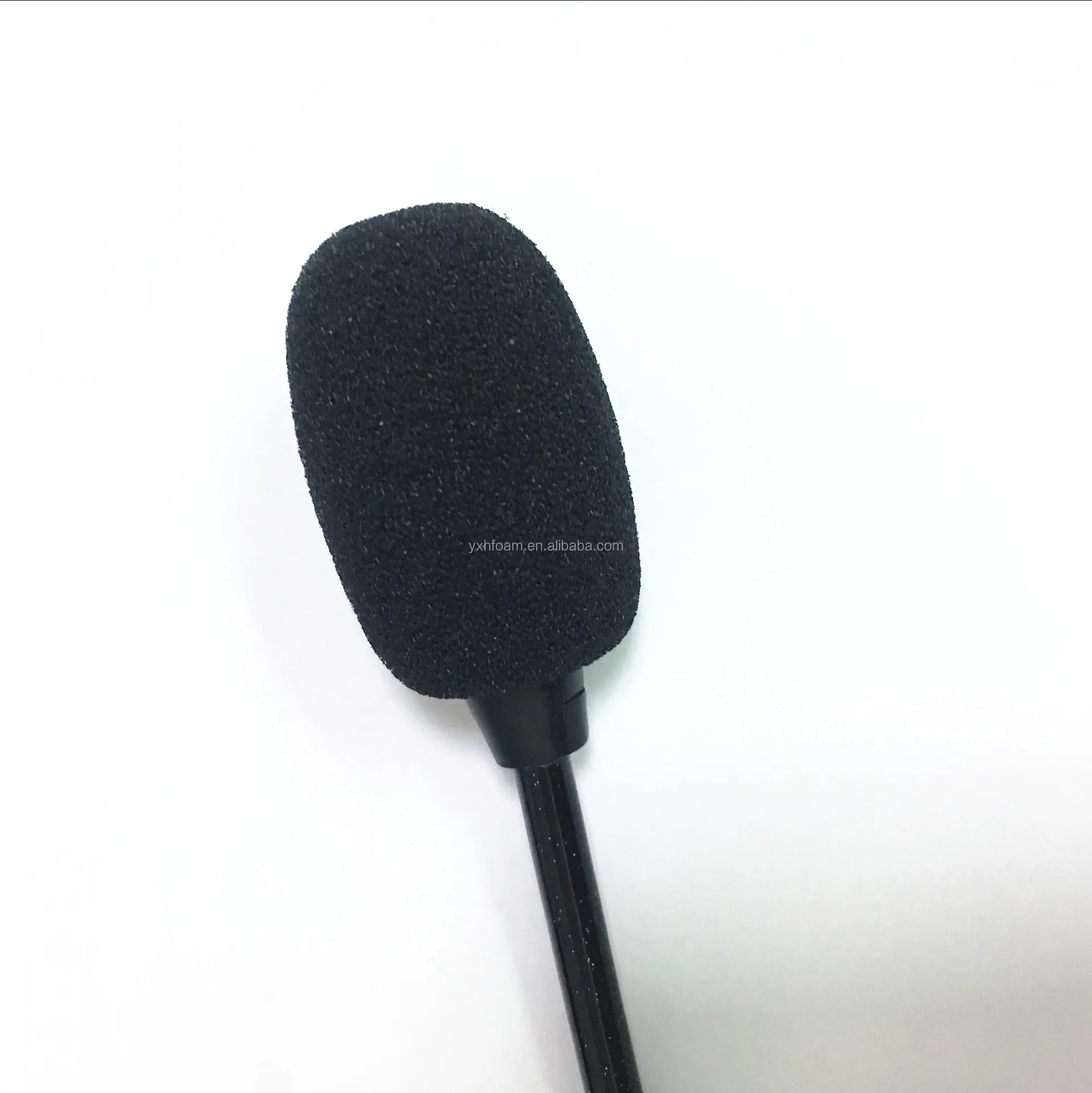 Conference microphone sponge cover /small foam  with the size:  hight 25MM / OD :18MM  / hole:6MM