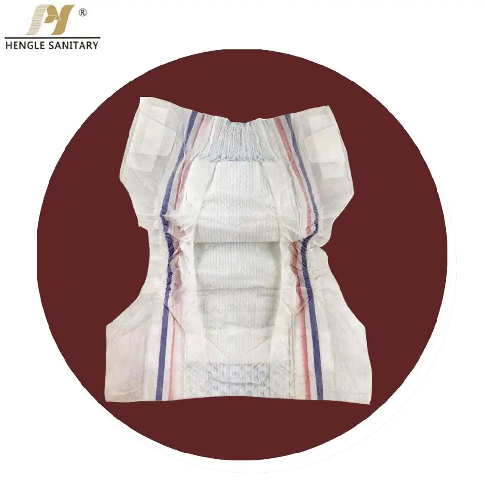 Wholesale Fashion Disposable Baby Diaper Machine Manufacturing Newborn Baby Diaper Stock