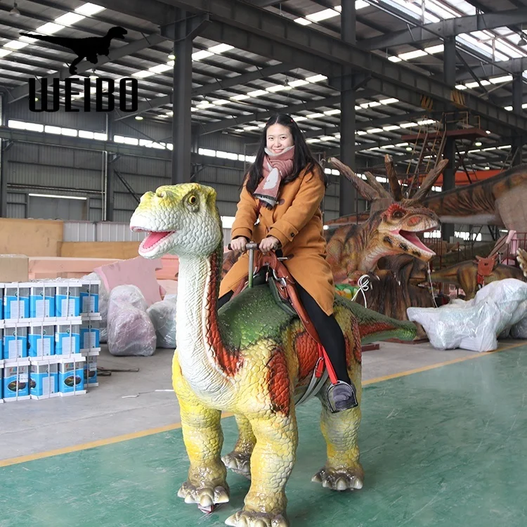 Amusement park equipment rides robot dinosaur ride