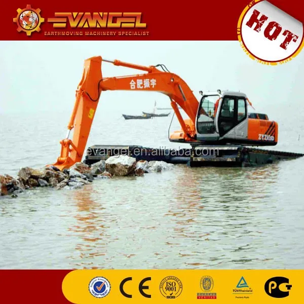 Zhengyu swamp excavator,cheap amphibious excavators on sales