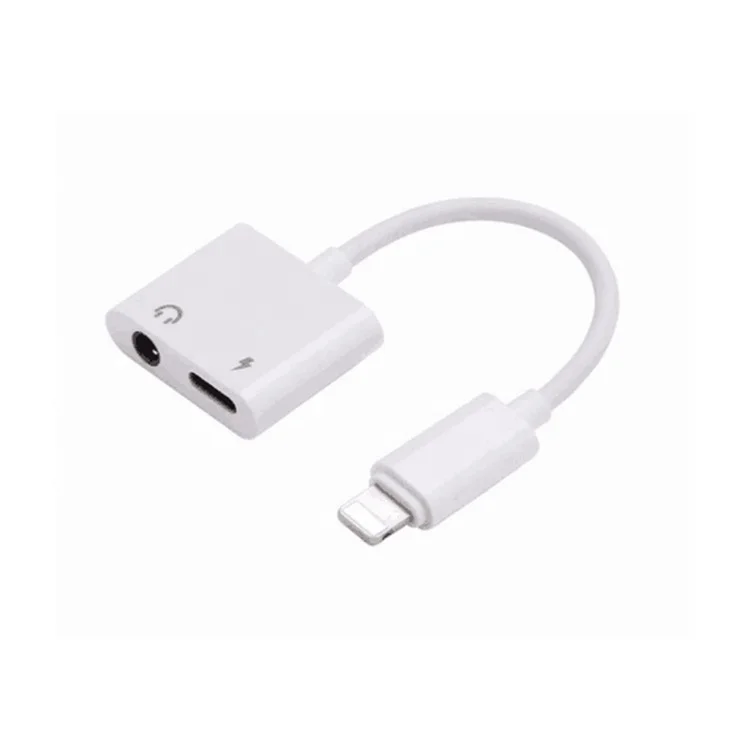 Для двойной светящийся сплиттер адаптер для iPhone 7/7 Plus/8/8 Plus/xs max принимаем оплату по PayPal