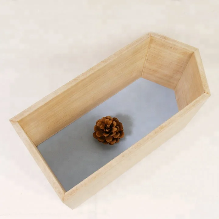 cute functional house-shaped wooden decorative shadow box