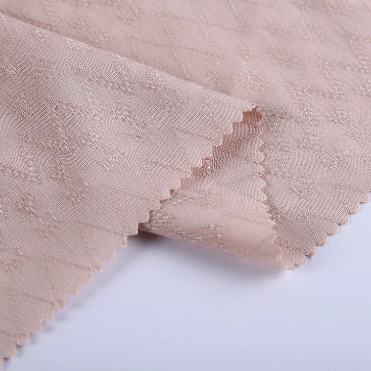 Keqiao esse hot sale 100% rayon woven knitting jacquard fabric