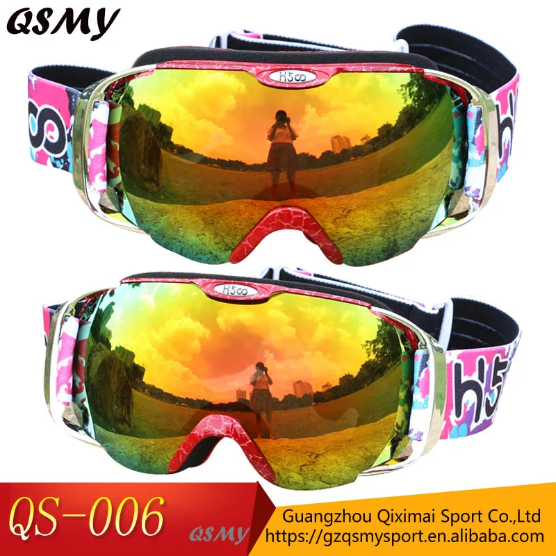 Factory price Snowboarding Cycling goggles Superior Protective Snow Glasses Snowmobile goggles