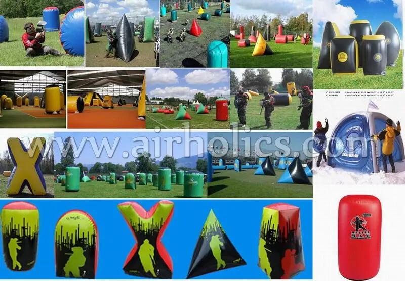 CS Game Target Shooting Inflatable Archery Inflatable Paintball Bunkers