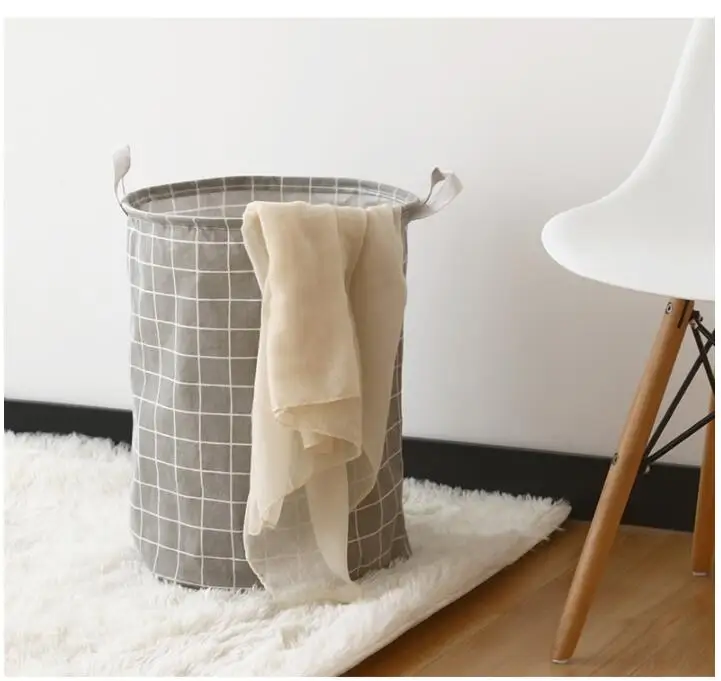 Корзина для белья из прочной ткани Большая складная корзина органайзер игрушек одежды мешок хранения в шкафу