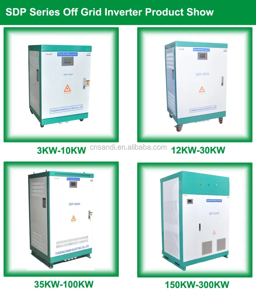 High Quality Sandi Hybrid Low Frequency Solar Inverter With Built-in Charge Controller