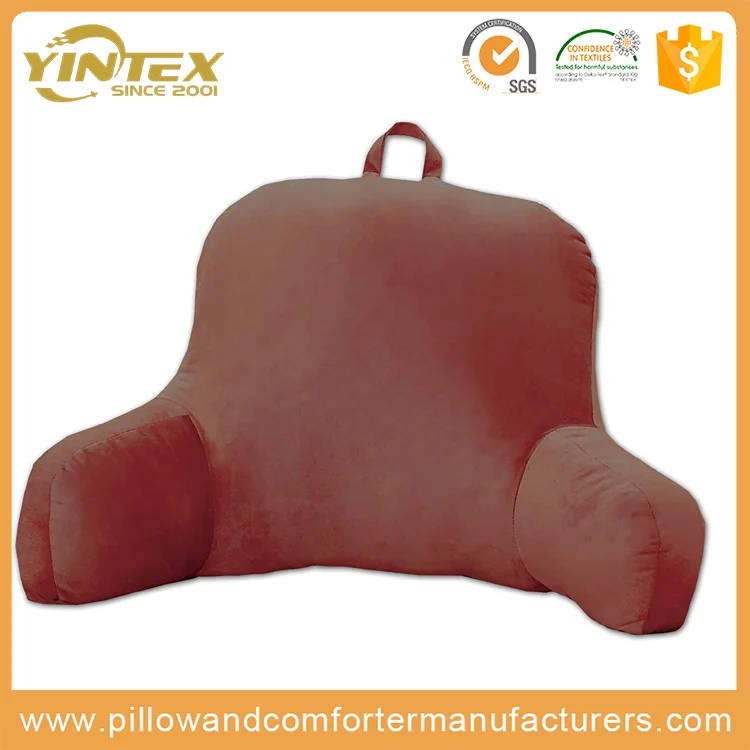 
Wholesale back support pillow kids reading pillow with arm 