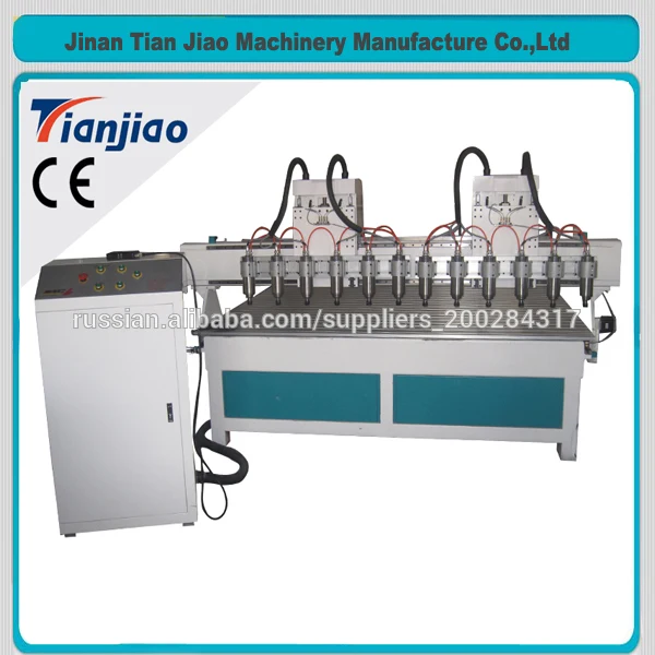 TJ3025 2-12 многошпиндельно-гравировальный станок