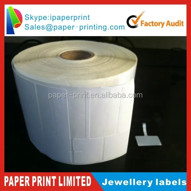 jewellery barcode sticker labels,numerical printed labels, jewelry rolls