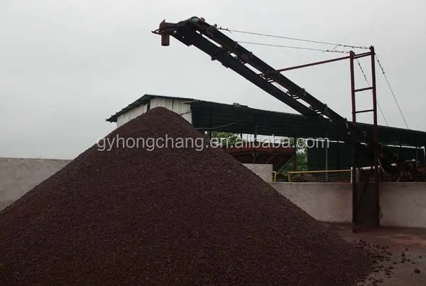 lowest price green manganese sand for removal iron manganese