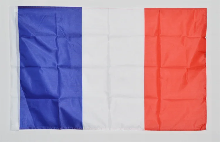 Custom Blue White Red France National Country Flag on Promotion-Exclusive Banners & Flags