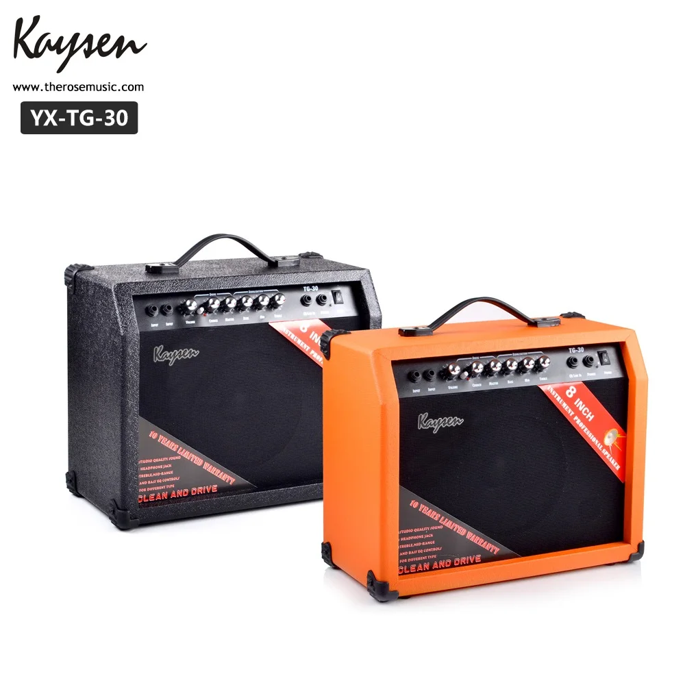 Оптовая продажа динамик высокого качества электрогитара 30 Вт акустическая укулеле гитара усилители