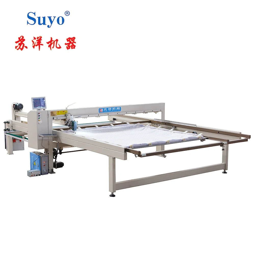 DH25-2527 китайская фабрика Longarm одноигольная машина для стегания матрасов с компьютерным