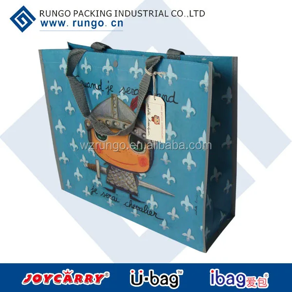 Recycle PP Non Woven Custom Raffia Bags