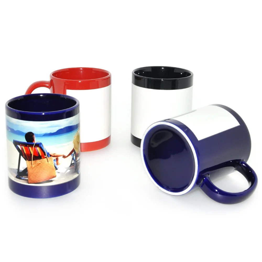 
Factory directly sale 11oz glow in the dark ceramic cup magic luminous mugs for sublimation 