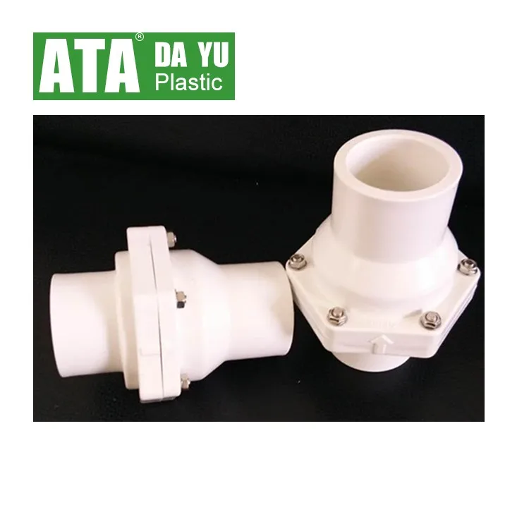 4tube china pvc valves white body non return valves china xxxx