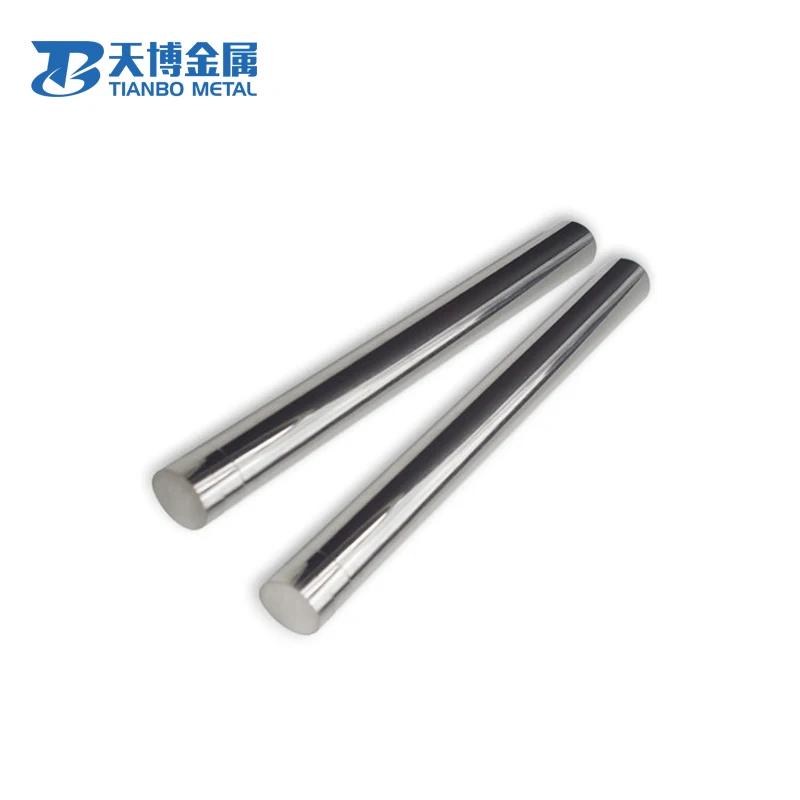 Factory Supply extruded carbide rods polished solid copper tungsten carbide alloy rod 16mm from baoji tianbo metal company