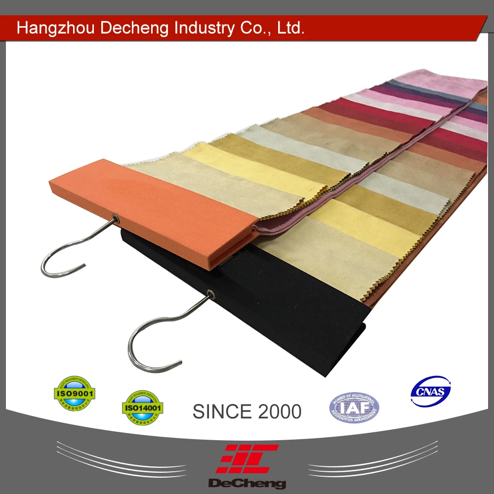 Бумажная вешалка для образцов из ткани ручной работы с CE