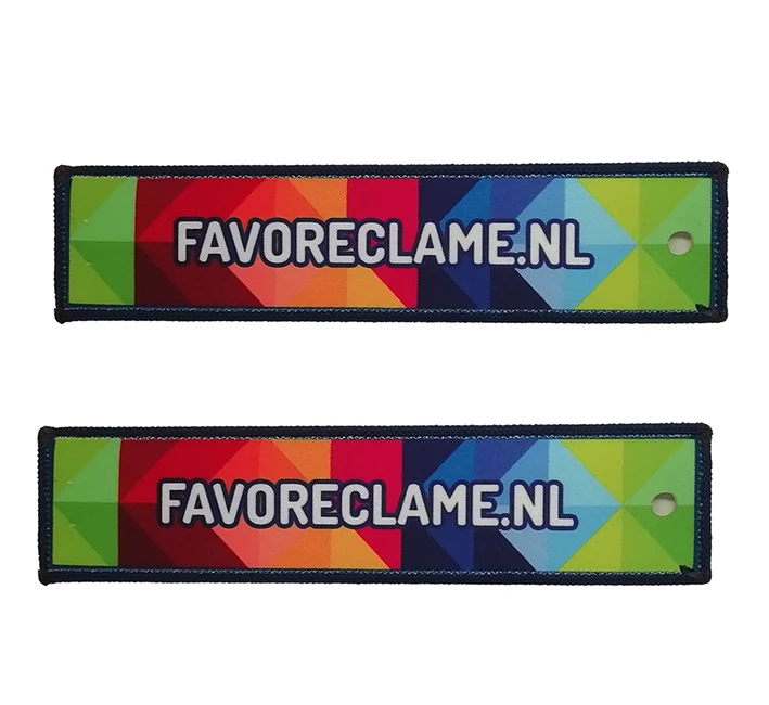 Custom Sublimation Patch for Clothing, Iron on Heat Transfer Label