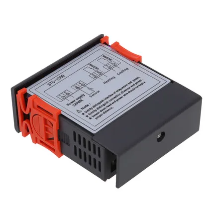 220v temperature controller sensor 2 relay output stc-1000
