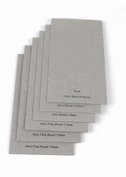 Uncoated Thick Rigid Laminated Gray Chipboard Paper