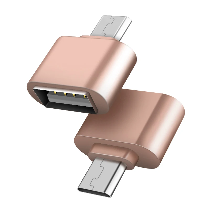 Оптовая продажа переходник со штекера на USB для кабеля Android OTG мини микро адаптер