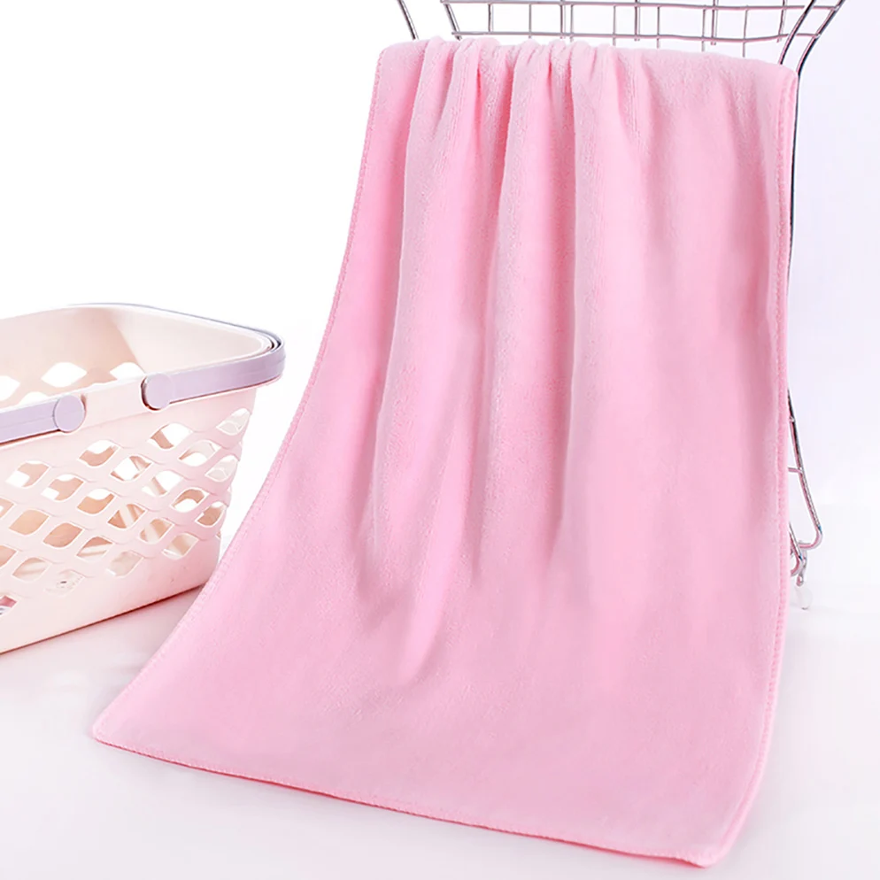 Large hotel white bath towel thick white towel