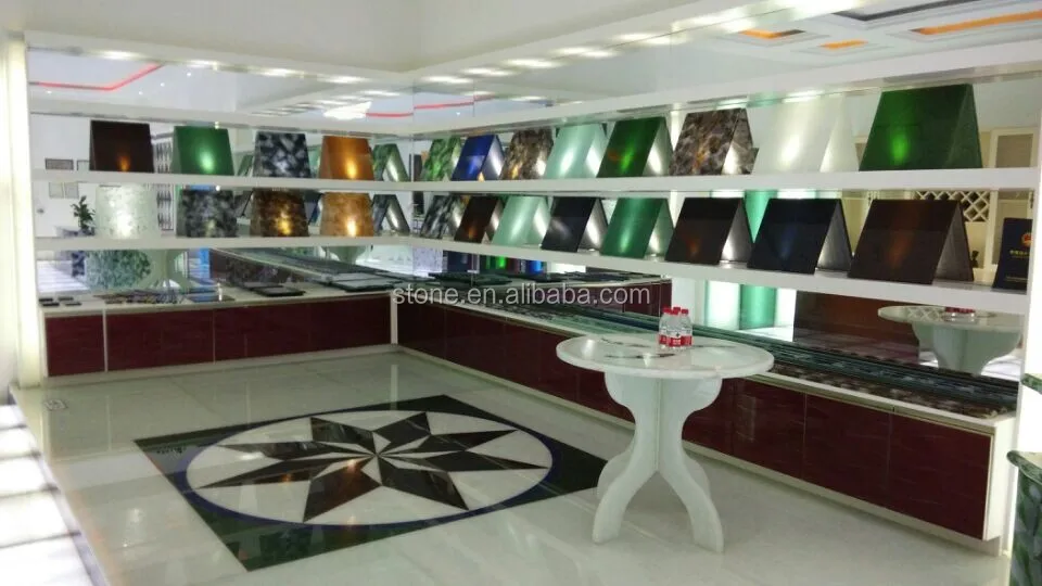 
Crystallized 3D Marmoglass recycled jade glass panels jadeglass stone Glass2 